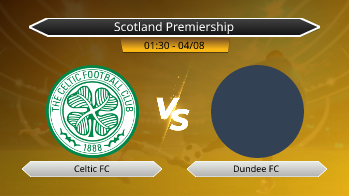 Scotland Premiership Celtic FC VS Dundee FC
